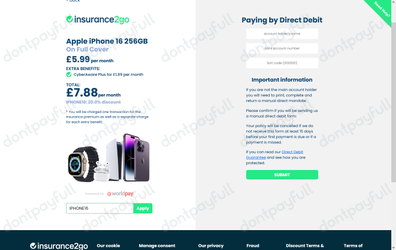 20% Off Any iPhone 16 Insurance Policy - Working Proof