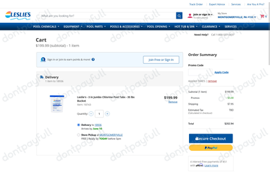 15% Off Leslie's Pool Coupon, Coupon Codes - July 2025