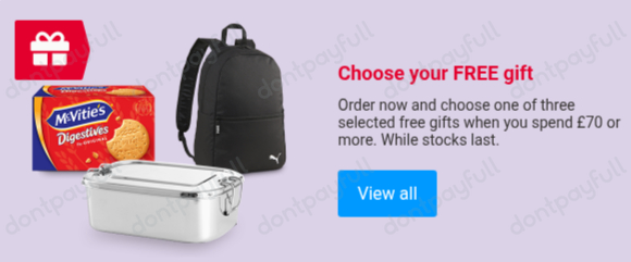 Free One of Three Selected Gifts on £70+ Orders - Working Proof