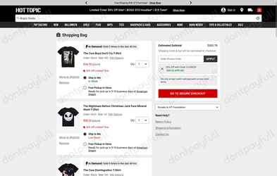 Hot Topic Promo Codes - 30% Off Coupon December 2025