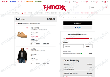 T.J. Maxx Coupon Codes - 89% Off Coupon January 2026