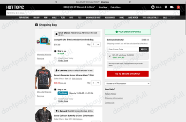 Hot Topic Promo Codes - 60% Off Coupon January 2026