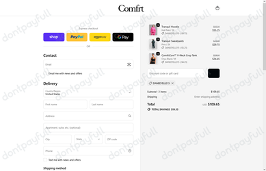 Comfrt Coupon Codes - 25% Off Coupon March 2026
