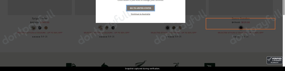 Snapshot of Rodd & Gunn promo: 'Up to $50 Off Sale Footwear' - captured during verification by DontPayFull on 13-Jun-2026.