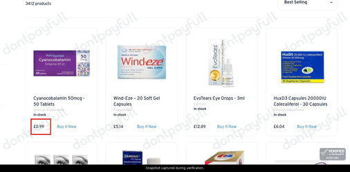 Snapshot of AYP Healthcare promo: 'Best-selling Items from £0.99' - captured during verification by DontPayFull on 24-Sep-2026.