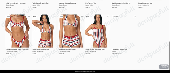 Snapshot of Blackbough Swim promo: 'Enjoy Up to 30% Off Select Items in the Sun Stripe Collection' - captured during verification by DontPayFull on 29-Jun-2026.