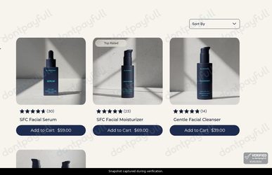 Snapshot of Blueprint Bryan Johnson promo: 'Get Skincare Products from Just $39' - captured during verification by DontPayFull on 03-Jul-2026.
