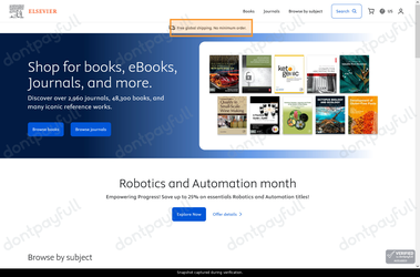 Elsevier Discount Codes - 50% Off Coupon Code June 2026