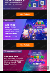 Fandango Promo Codes - 50% Off Coupon March 2026