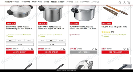Snapshot of Kuhn Rikon promo: 'Up to 35% Off in the Kuhn Rikon Sale' - captured during verification by DontPayFull on 29-Sep-2026.