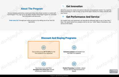 Matco Student Program Matco Tools Promo Codes - Get 30% Off in August 2026