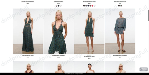 Snapshot of STAUD promo: 'Discover Designer Dresses from $245' - captured during verification by DontPayFull on 19-Jun-2026.
