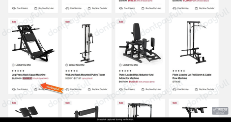 Snapshot of Titan Fitness promo: 'Enjoy Up to 40% Off Professional Gym Equipment' - captured during verification by DontPayFull on 03-Oct-2026.