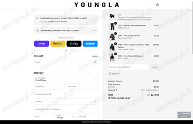 YoungLA Discount Codes - 15% Off Coupon Code Aug 2026