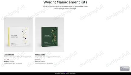 Snapshot of It Works promo: 'Save up to 30% on Premier Kits for Weight Control' - captured during verification by DontPayFull on 01-Jul-2026.